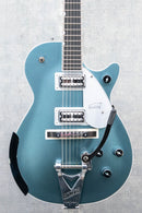 Gretsch G6134T-140 LTD 140th Double Platinum Penguin with String-Thru Bigsby Two-Tone Stone Platinum/Pure Platinum
