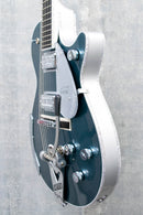 Gretsch G6134T-140 LTD 140th Double Platinum Penguin with String-Thru Bigsby Two-Tone Stone Platinum/Pure Platinum