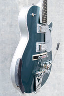 Gretsch G6134T-140 LTD 140th Double Platinum Penguin with String-Thru Bigsby Two-Tone Stone Platinum/Pure Platinum