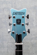 Gretsch G6134T-140 LTD 140th Double Platinum Penguin with String-Thru Bigsby Two-Tone Stone Platinum/Pure Platinum