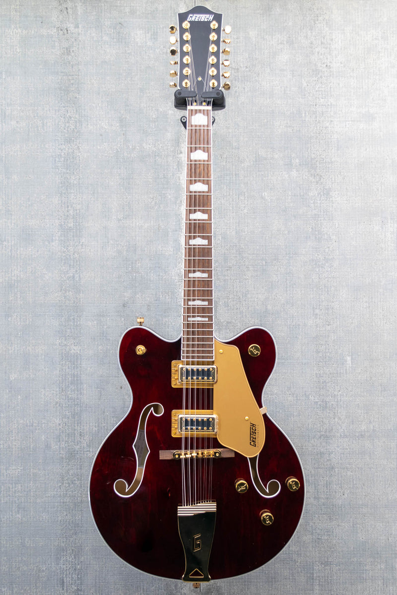 Gretsch G5422G-12 Electromatic Classic Hollow Body Double-Cut 12-String Walnut Stain Gold Hardware