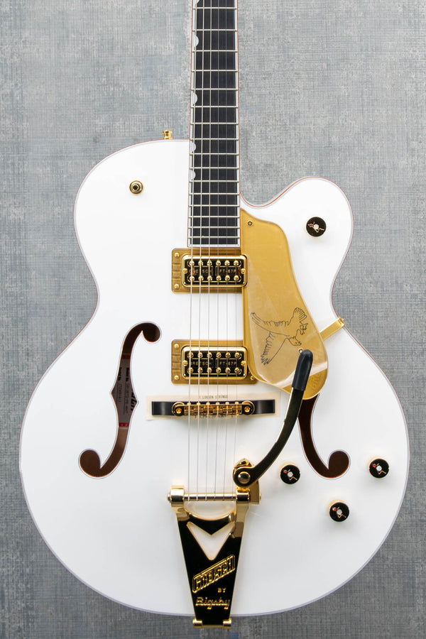 Gretsch  G6136TG Players Edition Falcon Hollow Body with String-Thru Bigsby White