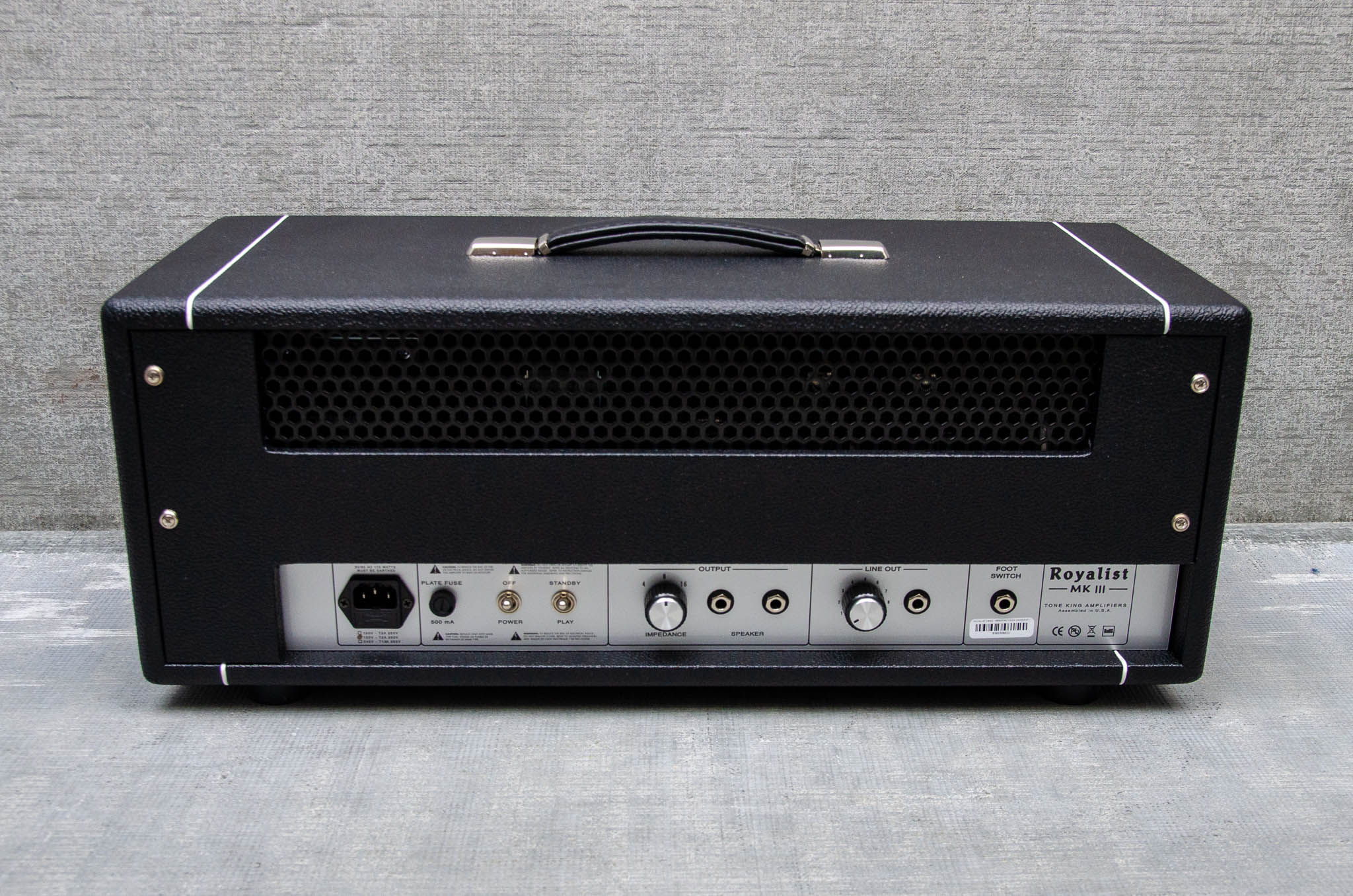 Tone King Royalist MKIII 40W Two Channel Head - Black Amplifier