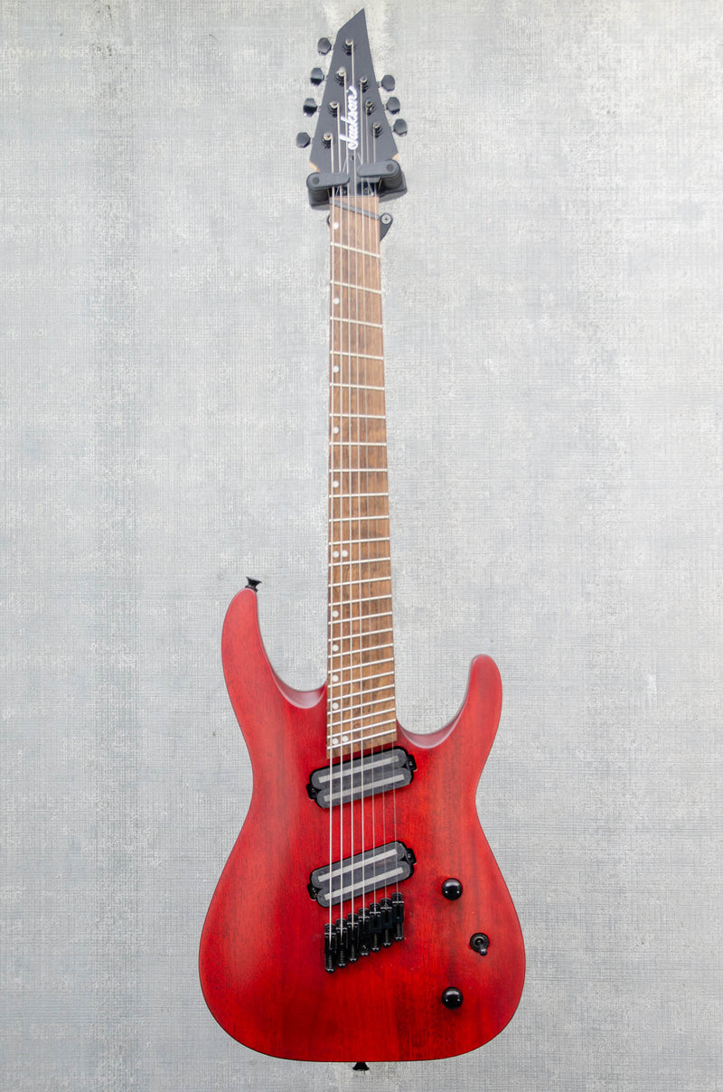 Jackson X Series Dinky Arch Top DKAF7 MS, Multi-Scale, Stained Mahogany