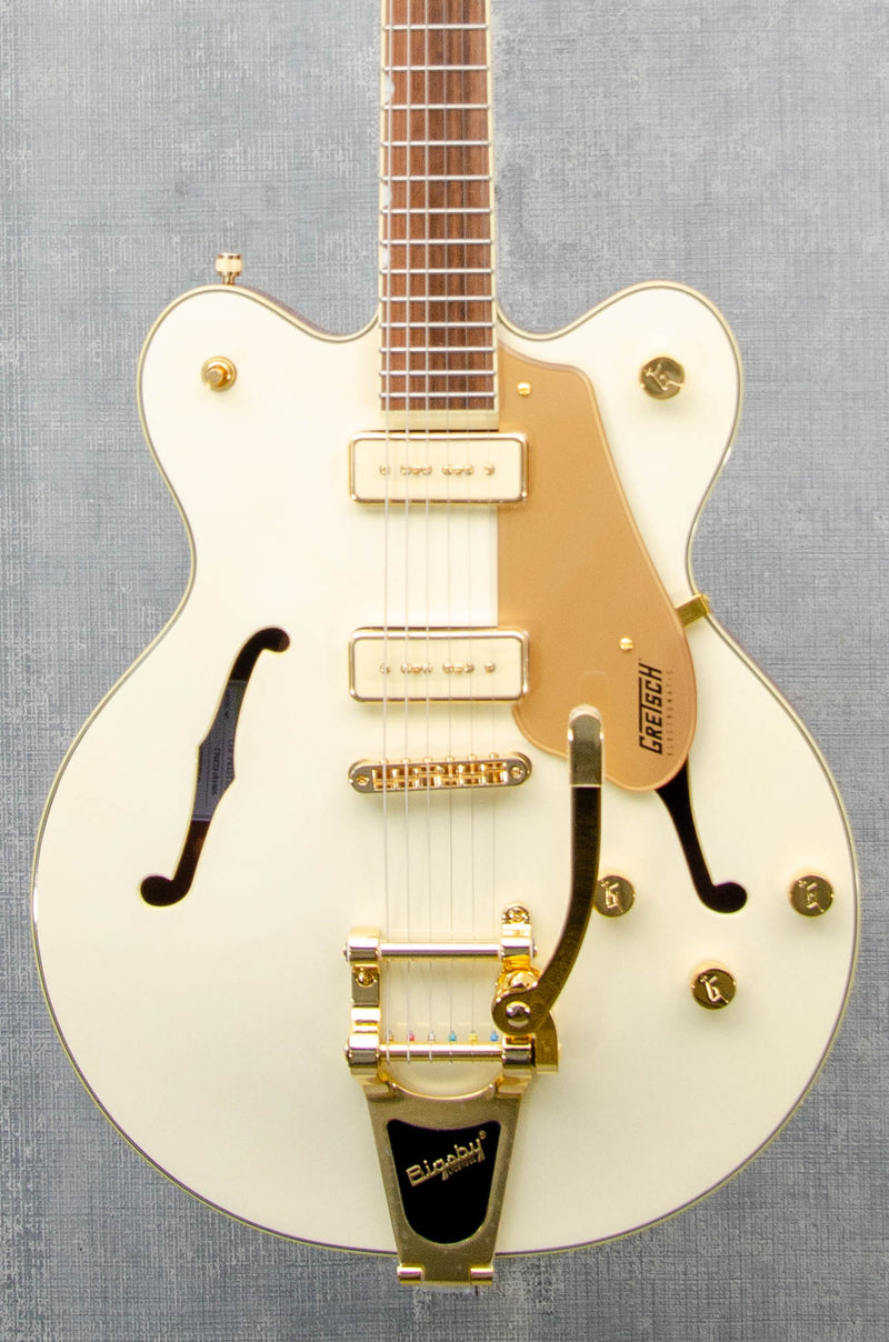 Gretsch Electromatic Pristine LTD Center Block Double-Cut with Bigsby White Gold