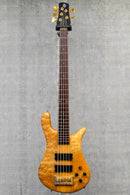Used Spector NS-5CR 5-String Bass - Natural Oil
