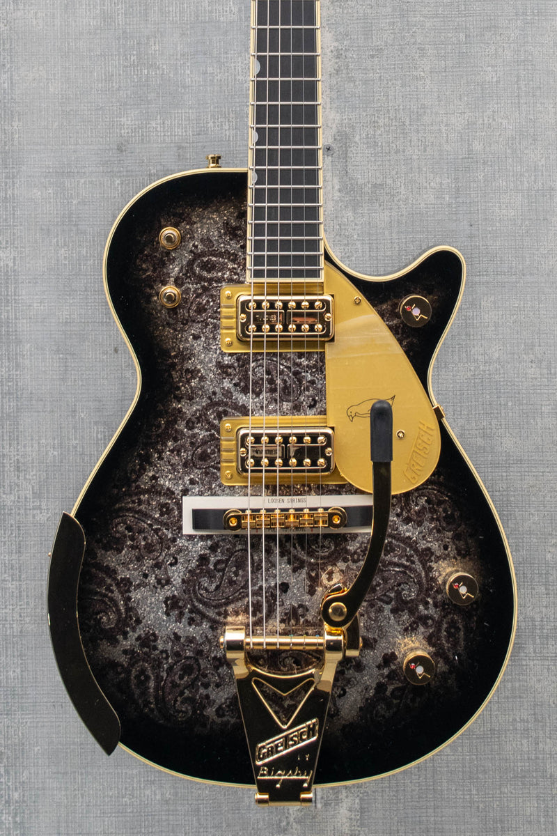 Gretsch G6134TG Limited Edition Paisley Penguin - Black Paisley