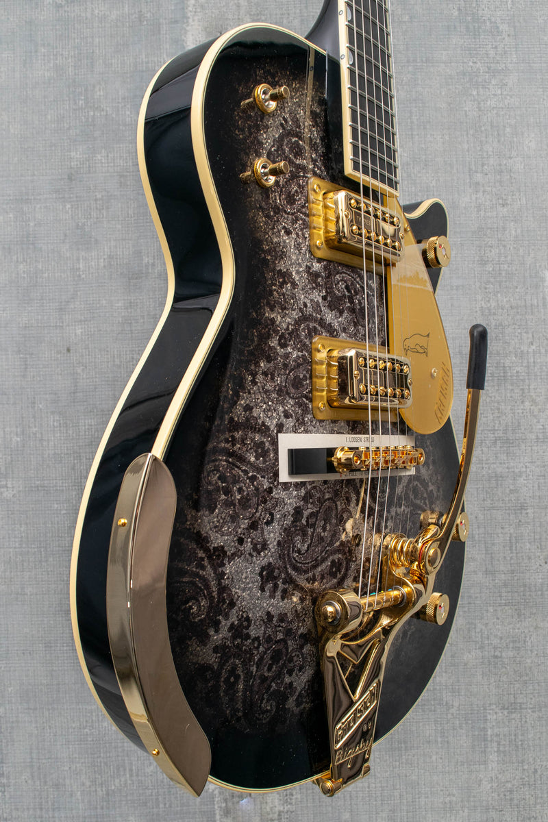 Gretsch G6134TG Limited Edition Paisley Penguin - Black Paisley