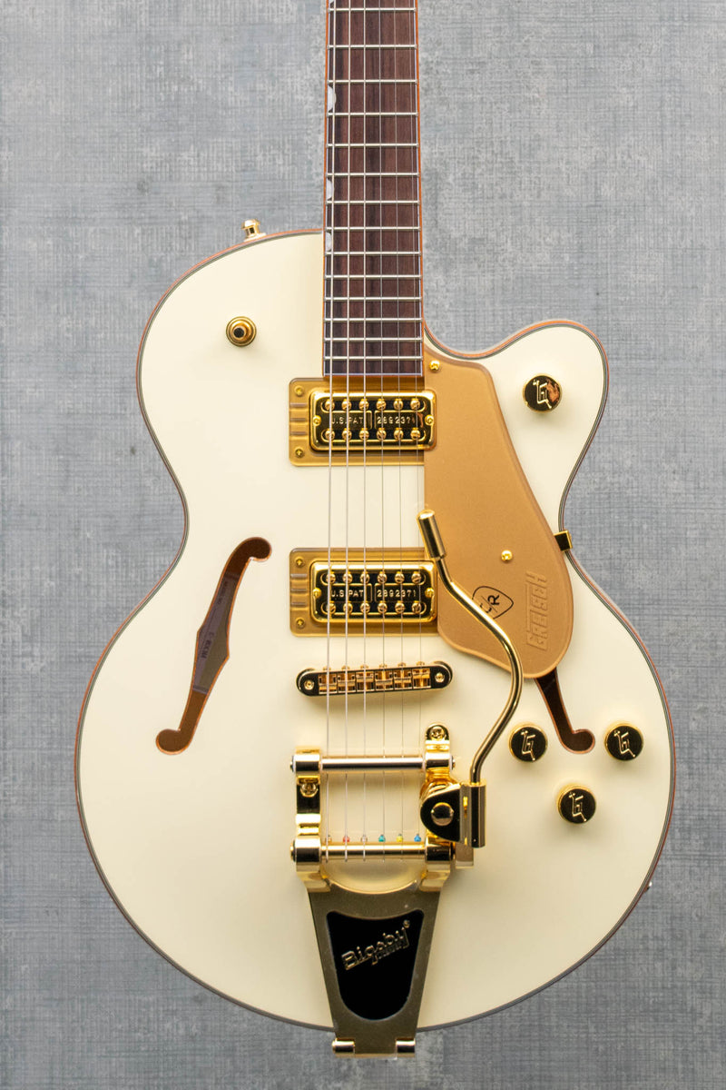 Gretsch Electromatic Chris Rocha Broadkaster Jr. Center Block Vintage White