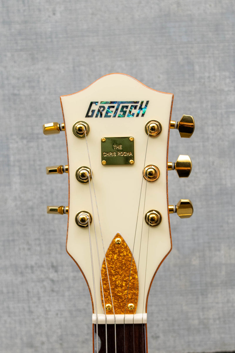 Gretsch Electromatic Chris Rocha Broadkaster Jr. Center Block Vintage White