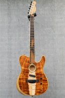 Used Fender American Acoustasonic Telecaster, Ebony Fingerboard, Koa 2019