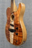 Used Fender American Acoustasonic Telecaster, Ebony Fingerboard, Koa 2019