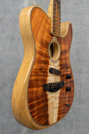 Used Fender American Acoustasonic Telecaster, Ebony Fingerboard, Koa 2019
