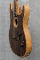 Used Fender American Acoustasonic Strat, Ebony Fingerboard, Ziricote 2020