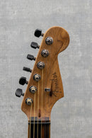 Used Fender American Acoustasonic Strat, Ebony Fingerboard, Ziricote 2020