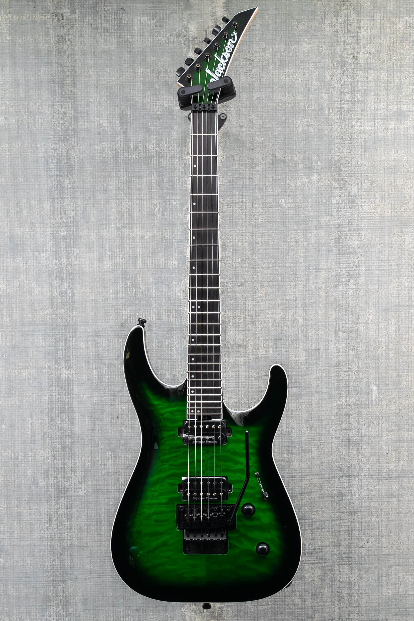 Jackson Pro Plus Series Dinky DKAQ Emerald Green Guitar