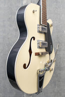 Gretsch G5420T Electromatic Classic Hollow Body Single-Cut with Bigsby Two-Tone Vintage White/London Grey