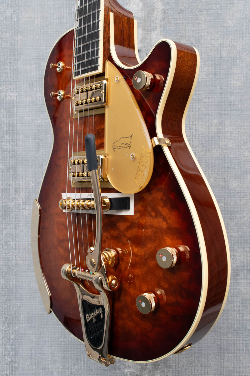 Gretsch  G6134TGQM-59 Limited Edition Quilt Classic Penguin with Bigsby Forge Glow