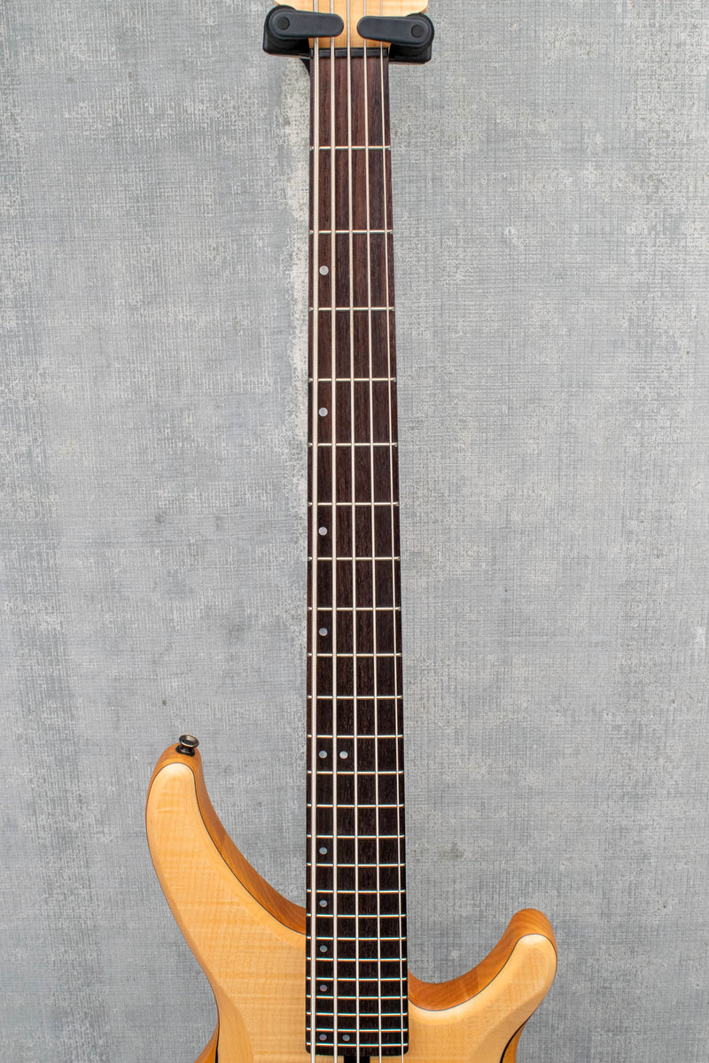 Yamaha TRBX605FM Natural Stain 5 String Bass Flamed Maple