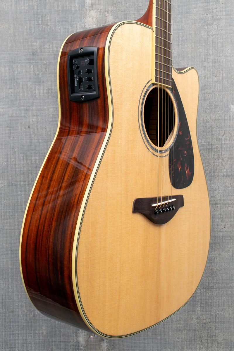 Yamaha FGX830C Natural Folk Acoustic Electric