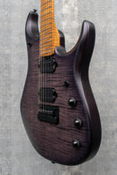 Ernie Ball Music Man John Petrucci Signature JP15-6 Translucent Black Burst Flame