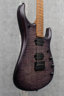 Ernie Ball Music Man John Petrucci Signature JP15-6 Translucent Black Burst Flame