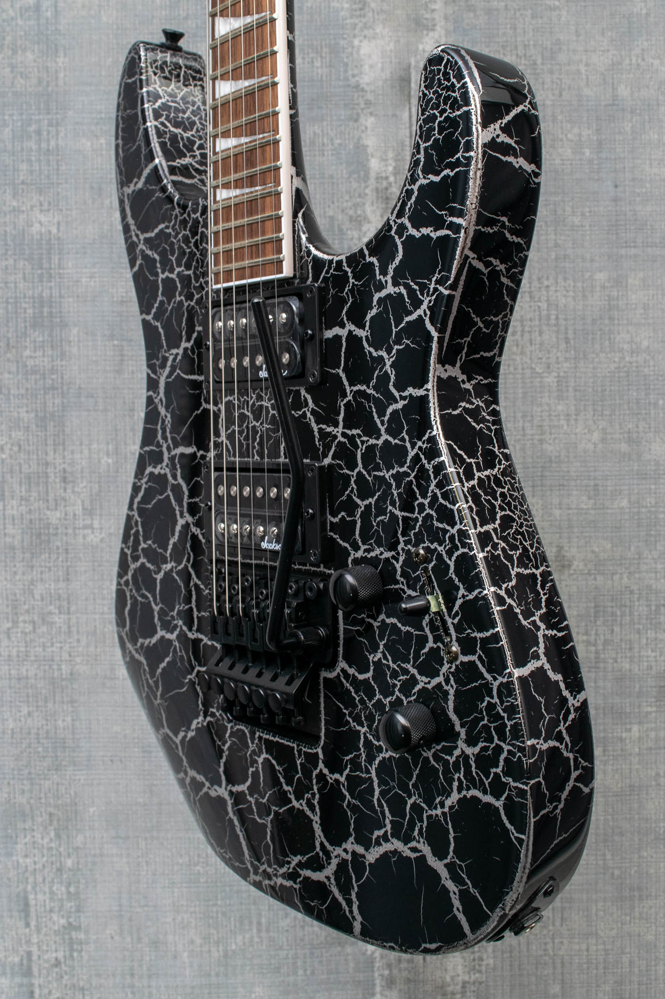 Jackson X Series Soloist SLX DX Silver Mercury Crackle Mint
