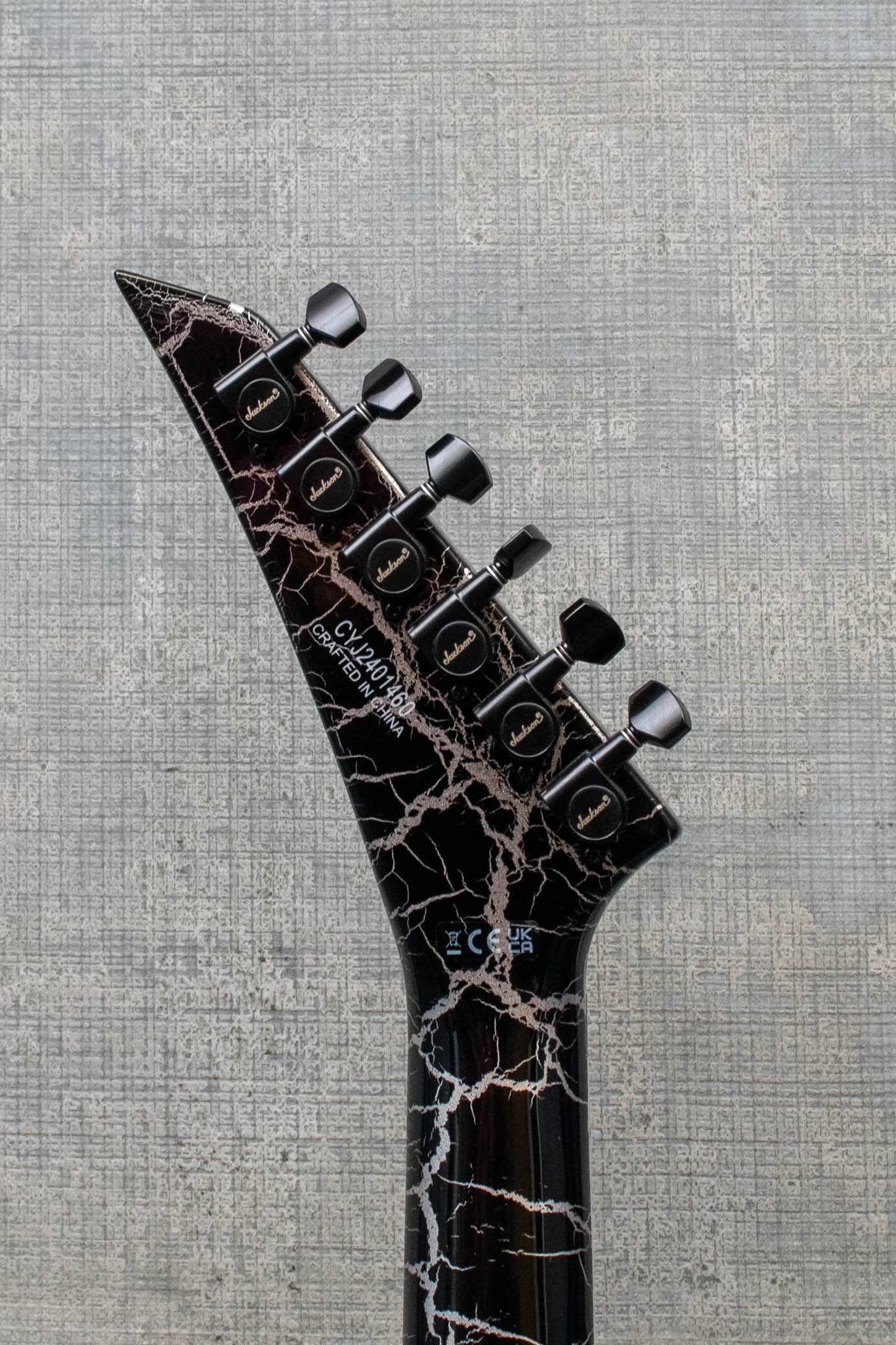 Jackson X Series Soloist SLX DX Silver Mercury Crackle Mint