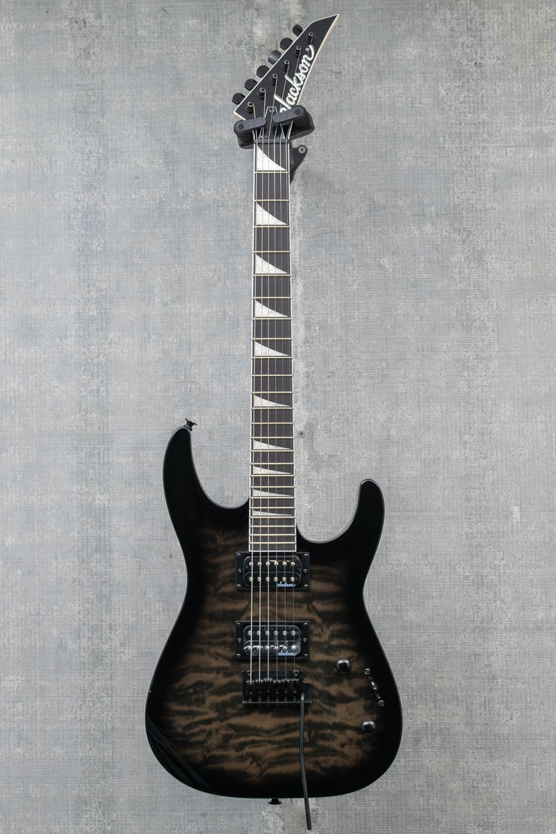 Jackson JS Series Dinky JS20 DKQ 2PT Transparent Black Burst