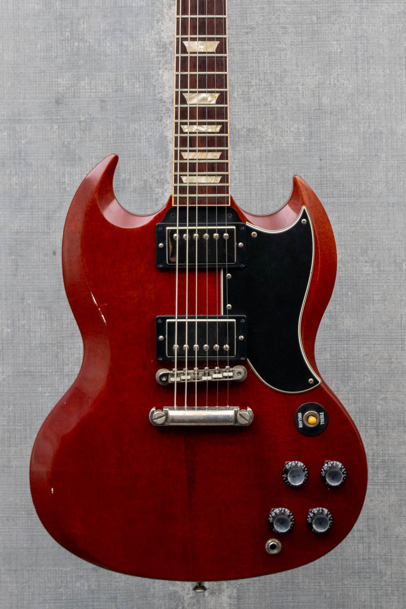 Used Gibson "Custom Authentic" '62 Les Paul SG Reissue VOS (2005) - Cherry Red