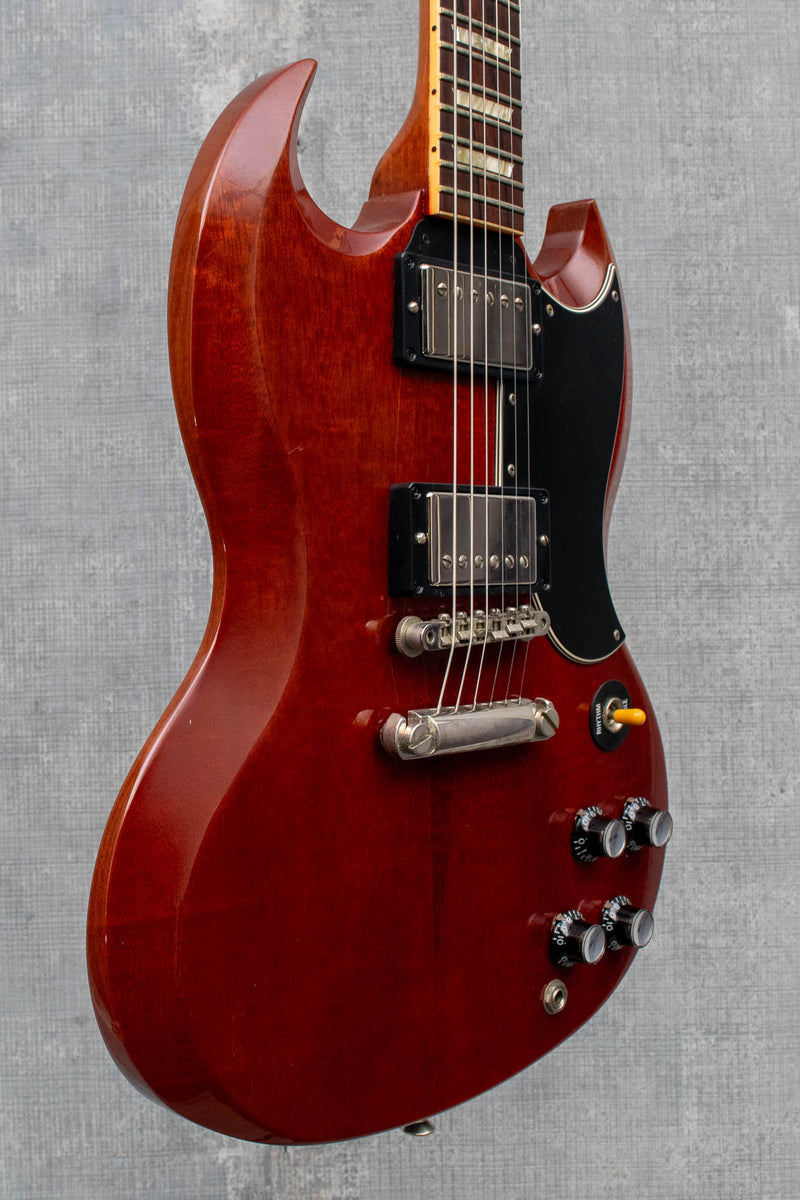 Used Gibson "Custom Authentic" '62 Les Paul SG Reissue VOS (2005) - Cherry Red