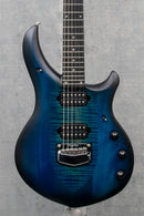 Used Ernie Ball Music Man Majesty - Blue Silk