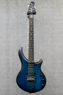 Used Ernie Ball Music Man Majesty - Blue Silk