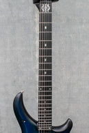Used Ernie Ball Music Man Majesty - Blue Silk