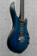 Used Ernie Ball Music Man Majesty - Blue Silk
