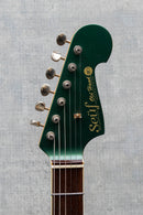 Used Seuf Guitars Old Hand 10 (OH-10) Offset Style Sherwood Green
