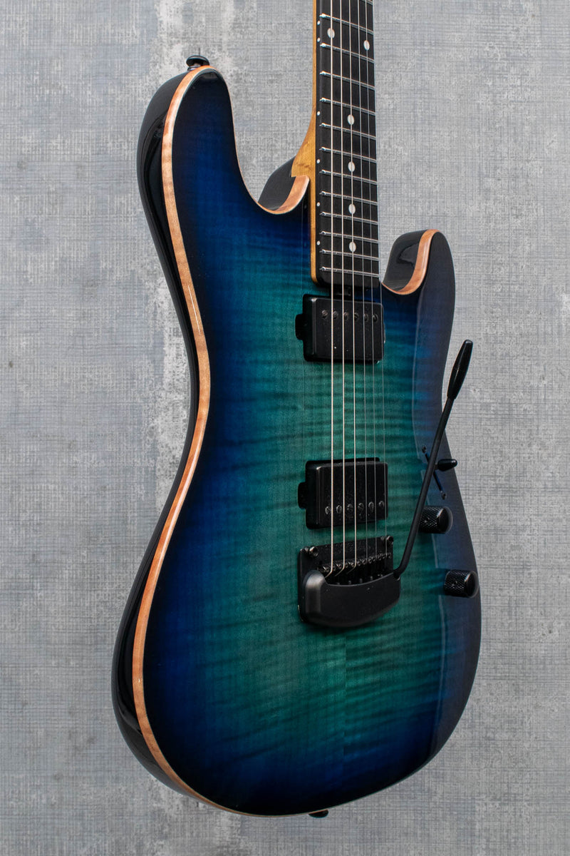 Used Ernie Ball Music Man Sabre - Deep Blue Burst (2021)