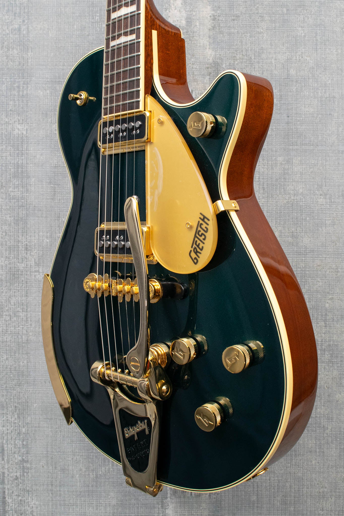 Used Gretsch G6128T-57 Vintage Select '57 Duo Jet - Cadillac Green