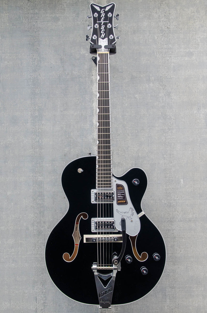 Gretsch  Falcon Hollow Body with String-Thru Bigsby and Chrome Hardware Black