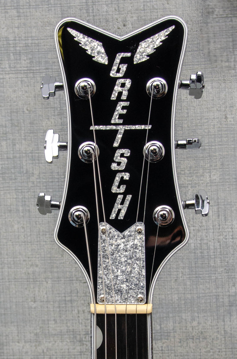 Gretsch  Falcon Hollow Body with String-Thru Bigsby and Chrome Hardware Black