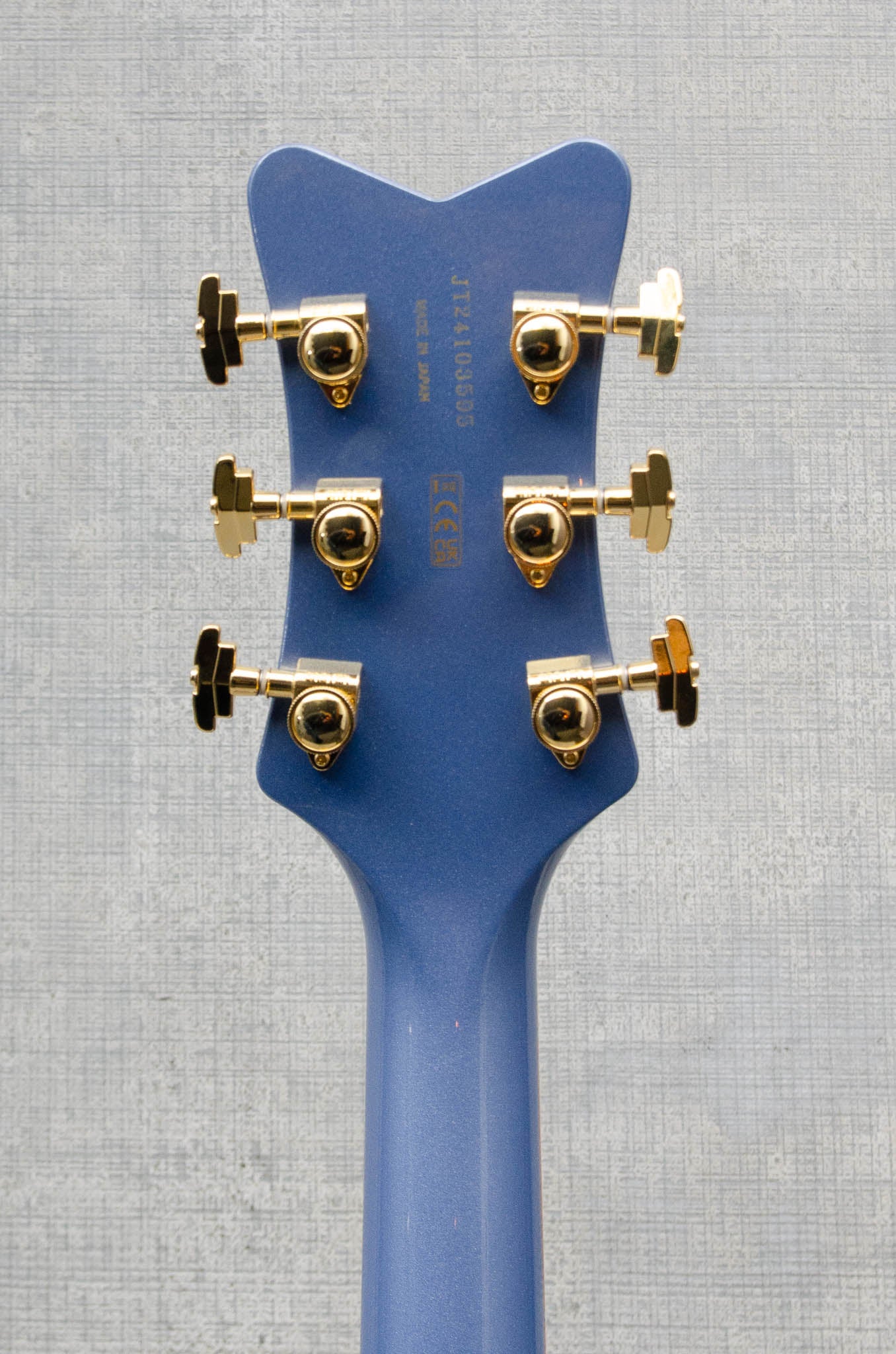 Gretsch Falcon Hollow Body with String-Thru Bigsby and Gold Hardware Cerulean Smoke