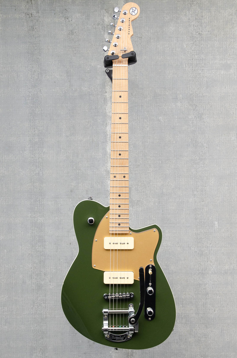 Reverend Charger 290 Bigsby Army Green