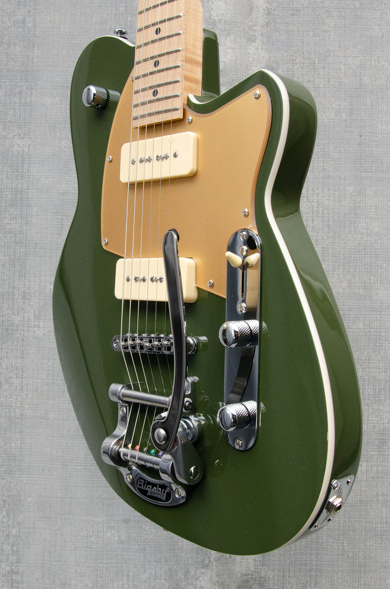 Reverend Charger 290 Bigsby Army Green