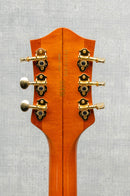 Used Gretsch G6120TGQM-56 Limited Edition Quilt Classic Chet Atkins® Hollow Body with Bigsby Roundup Orange Stain Lacquer