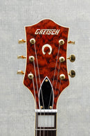 Used Gretsch G6120TGQM-56 Limited Edition Quilt Classic Chet Atkins® Hollow Body with Bigsby Roundup Orange Stain Lacquer
