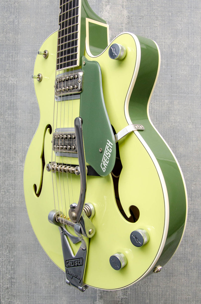 Used Gretsch G6118T Jr. Anniversary Semi Hollowbody - Smoke Green (2009)