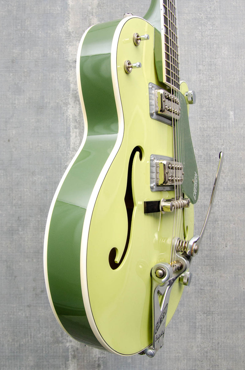 Used Gretsch G6118T Jr. Anniversary Semi Hollowbody - Smoke Green (2009)