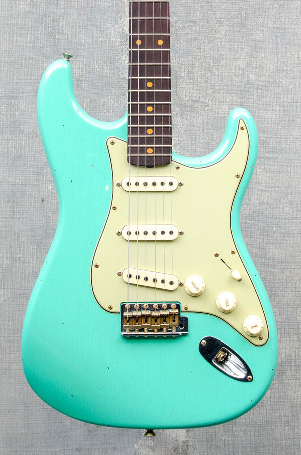 Used Fender Custom Shop 1959 Stratocaster Journeyman Relic Faded Aged Seafoam Green (2024)