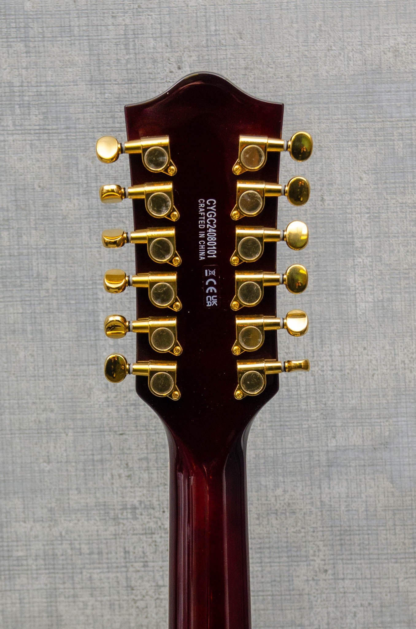 Gretsch G5422G-12 Electromatic Classic Hollow Body Double-Cut 12-String Walnut Stain Gold Hardware Guitar