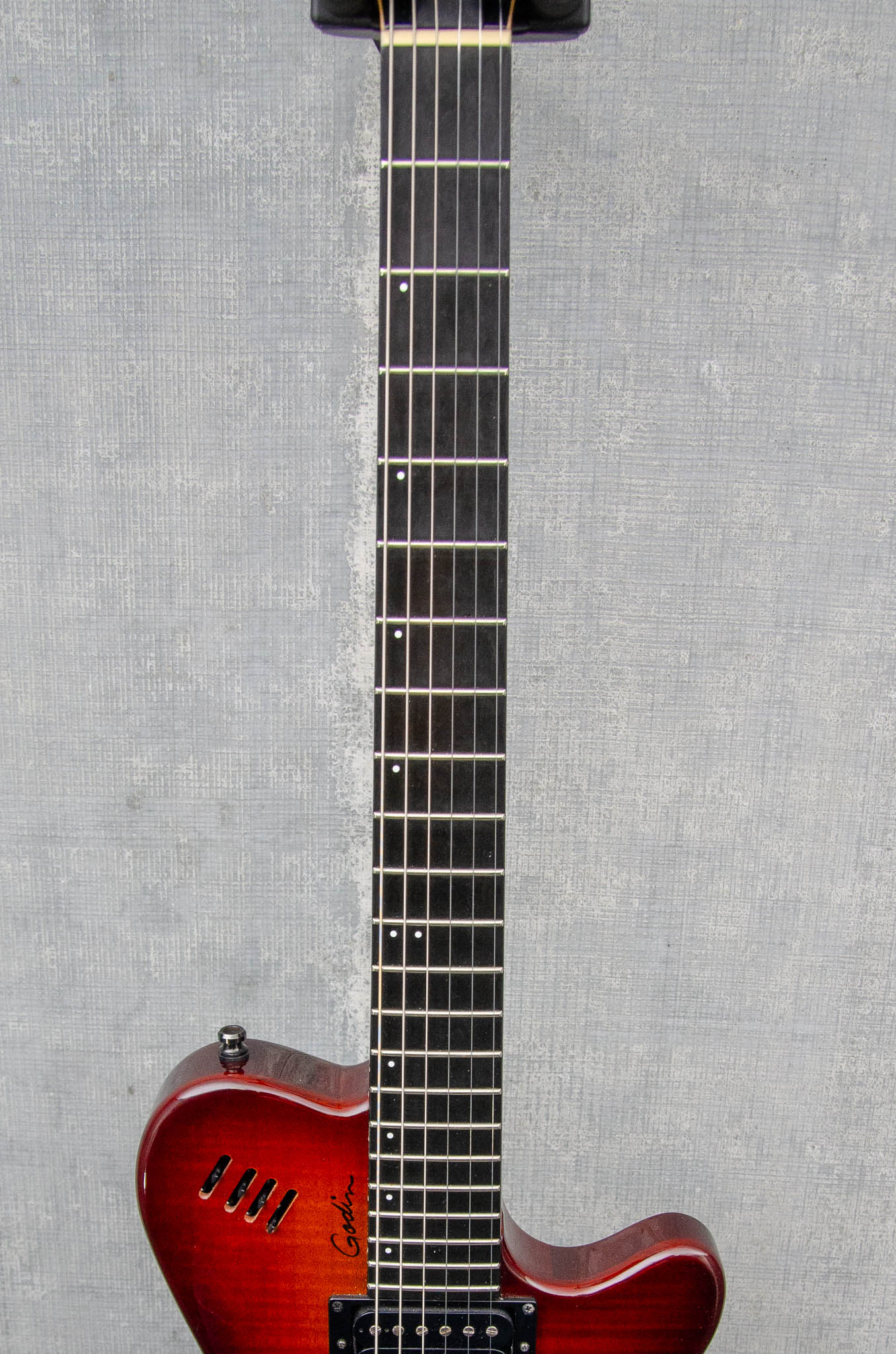 Used Godin XTSA Lightburst Flame (w/ Bag)